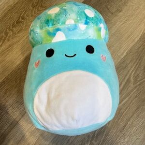 Squishmallows Light Blue Mushroom Plush